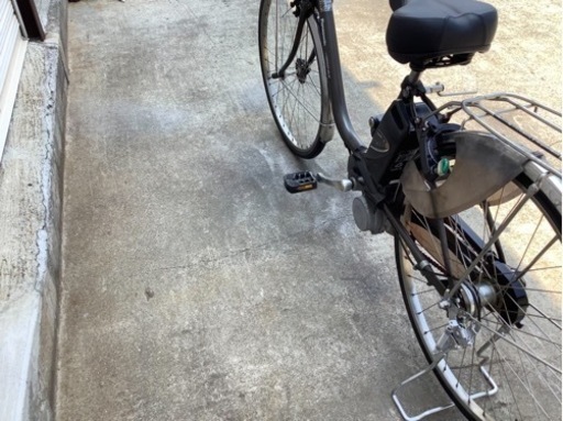 74 パナソニック新機種電動アシスト自転車viviDX26インチ　ブラウンボディー