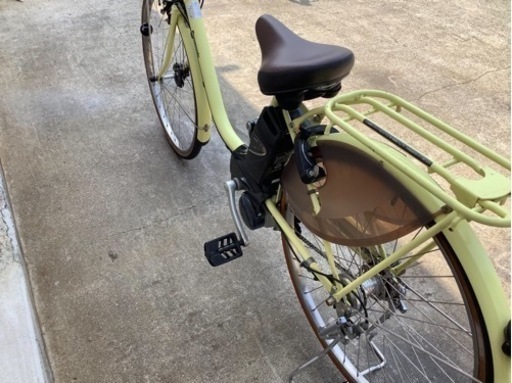 75 パナソニック新機種電動アシスト自転車viviSTYLE26インチイエローボディー