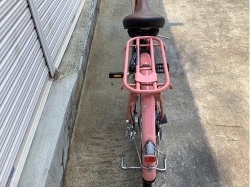 76 パナソニック新機種電動アシスト自転車viviSTYLE26インチ ピンク
