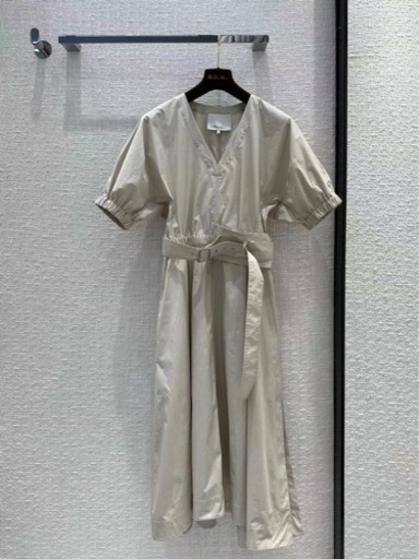 スリーワンフィリップリム 3．1 phillip lim Vネック ワンピース