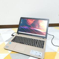 【激安！動作PC】 ASUS　オシャレなバイカラー♪　使いやすい...