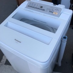 配送無料　パナソニック Panasonic NA-FA80H3[全自動洗濯機 （8.0kg） 即効泡洗浄 エコナビ シャンパン]