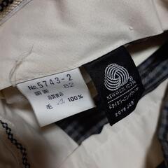 (お譲りします)スーツ　メンズ　ジャケットズボンセット紺色チェックの画像