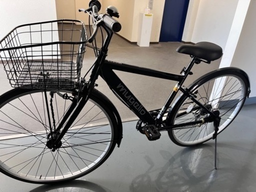 自転車、ギア付き、黒色