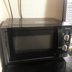 2021年9月購入アイリスオーヤマ電子レンジ　の画像
