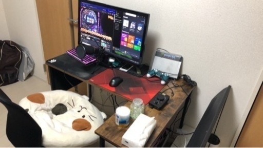 ゲーミングPCとモニターセット