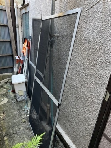 ２枚あり　網戸　市営住宅　団地　仕様　高さ174 幅88cm