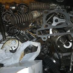 0円　セロー　ブロンコ　パーツ　残骸の画像