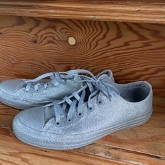 コンバース　スニーカー　ラメラメ　アメリカで購入