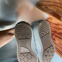 コンバース　スニーカー　ラメラメ　アメリカで購入の画像