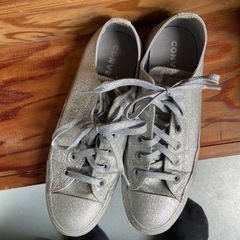 コンバース　スニーカー　ラメラメ　アメリカで購入の画像