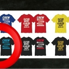 【新品未開封！】モンスターバッシュ　モンバス　monsterbash 非売品スタッフTシャツ（クルーT）Mサイズ！！の画像