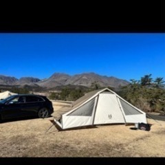 小川テント☆ヒュッテレーベンインナーテント付きの画像