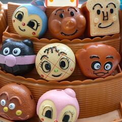 アンパンマンパン屋さんごっこの画像