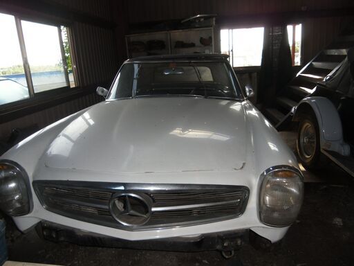 オールド-ベンツー113SL-外装部品販売―ボンネツト販売