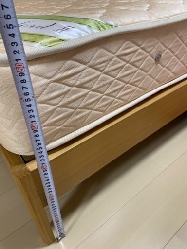 5/28～6/1まで限定！！大塚家具　ダブルベッド　マットレス付