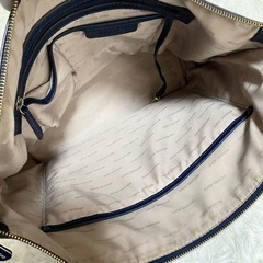 マイケルコース MICHAEL KORS トートバッグ   ネイビー A4可の画像