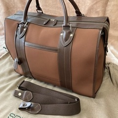 希少ソメスサドルsomes saddle ナイロンと本革　ボスト...