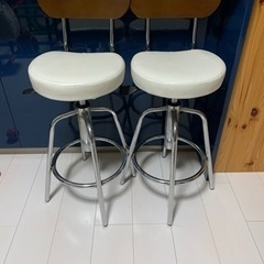 ハイチェア　2脚の画像