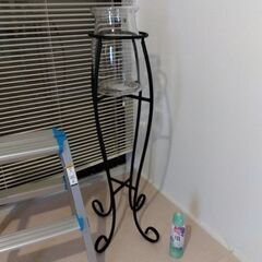 イケアの花瓶とスタンド