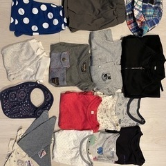 子ども服　布パンツ　肌着　半袖　長袖　肌着　シャツ　保育園　着替え　80 90 95 100 110 肌着　パジャマ　Tシャツ　起毛　タートル　タートルネック　ズボン　スカート　ロンT  子ども　服　レギンス　スタイ　帽子　まとめて　まとめ売り　キャミソール　ワンピース　アウター　上着　パーカー　トレーナー　冬服　夏服　の画像