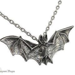 ALCHEMY GOTHIC: ダークリング バット ペンダント ネックレスの画像