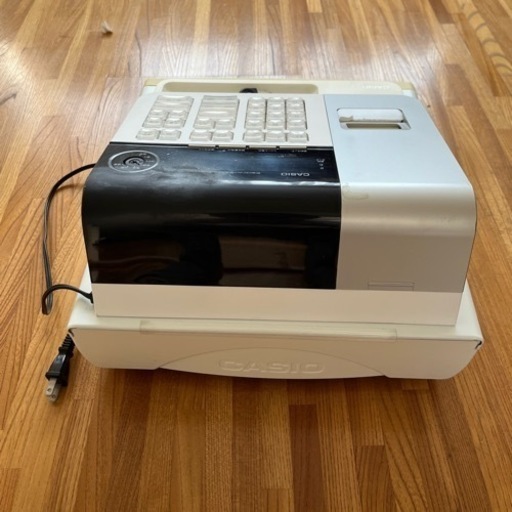 【電子レジスター】CASIO SE-S20 (税率10%対応) 鍵付き 動作品