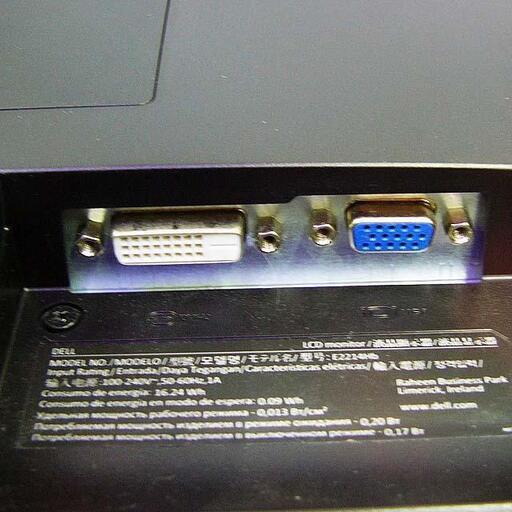 【フルHD】☆DELL☆21.5インチワイドモニター シリアルNO:CN-0M9CNV-74261-43H-0MEL