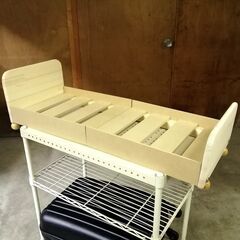 【新品未使用】✨小型ベッド✨【PayPay決済450円❗】