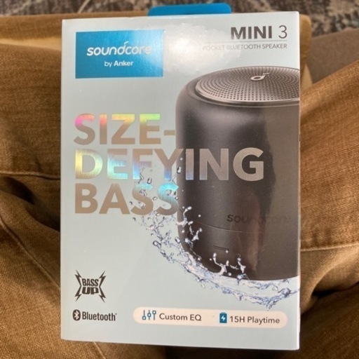 今日中　ANKER SOUNDCORE Mini3 Bluetoothスピーカー
