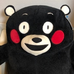 コストコ特大くまもん　ぬいぐるみの画像