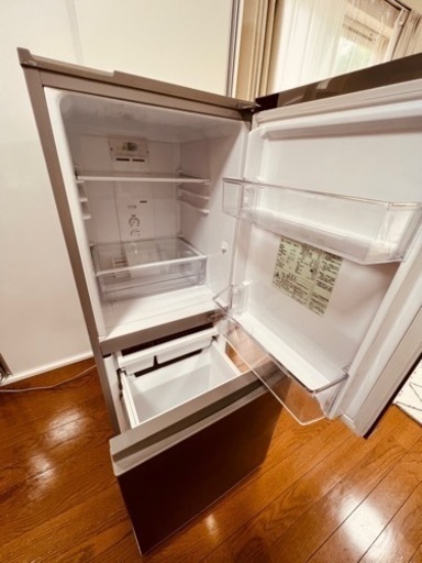 【格安家電♻️】2019年製 AQUAノンフロン冷凍冷蔵庫 AQR-13H(S）
