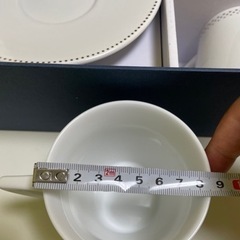 ティーカップ　非売品　新品★ダイヤモンド白石　ティーカップ　コーヒーカップ　ホワイト　カップ　コップ　の画像