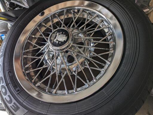 ENKEI ケント ワイヤーホイール 15インチ (tairiku) 海南の