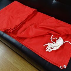 撥水ウエザード 横200×縦300cm ウエザードクロス サンシェード 日よけ レッド 西岡店の画像