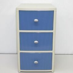 stp-1866　リッチェル　小物入れ　3段　書類ケース　A4サ...