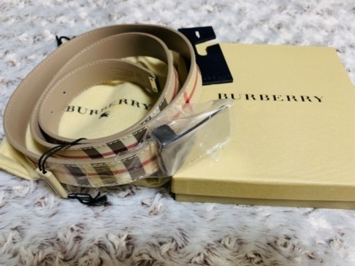 【未使用正規品】バーバリー　ユニセックス　ベルト