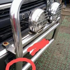 80ランクル カンガルーバンパーの画像