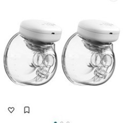 ハンズフリー　電動搾乳器(未使用新品)の画像