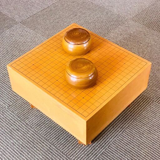 囲碁 碁盤  碁石付き