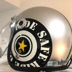 バイク用ヘルメットの画像