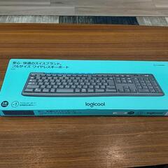 ロジクール ワイヤレスキーボード K270 K275 無線 薄型...