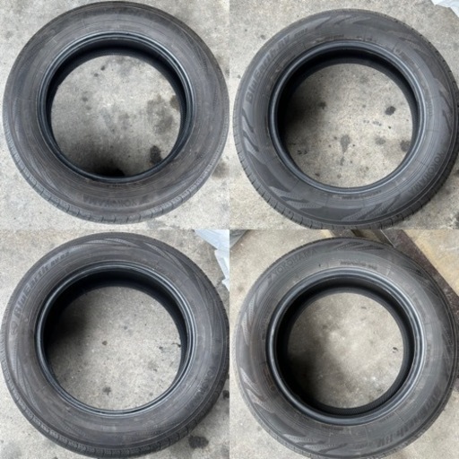 山有り　ヨコハマタイヤ　225/60R17　BlueEarth RV-03/RV-02各2本