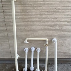 手すり　DIY 6本