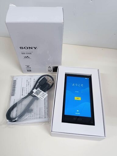 【美品】SONY ウォークマン NW-A106/32GB/ブラック