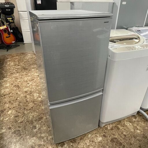 SHARP シャープ ノンフロン冷凍冷蔵庫 SJ-D14D-S 2018年製 137L 札幌 東区