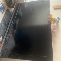 35インチテレビ2台【REGZA、メーカー不明】リモコンなし　3...
