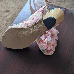 お値下げ夏　サンダルパンプスの画像