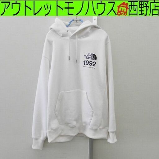 ザノースフェイス 30th ヌプシスウェットフーディ メンズ L NT62234 ホワイト THE NORTH FACE ゴールドウイン トップス パーカー フーディ 札幌市 西区 西野店
