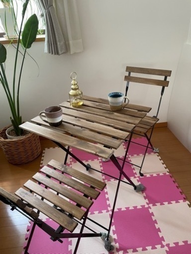 IKEA  屋外用テーブルセット